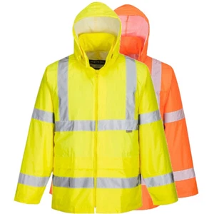 Portwest H440 Warnschutz Regenjacke, wasserdicht, reflektierend Bau & Logistik - Bild 1 von 9