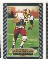 1997 Topps Gallery Michael Westbrook Players Private Issue Insert Card 1/250  63