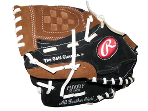 Rawlings Savage PP100DP 10" Left-Handed Baseball Glove Fits on Right Hand - Picture 1 of 8