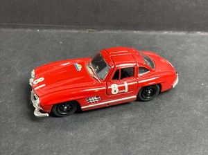 7100 - Mercedes 300 SL, Tour de France 56 Bang Red #81 Auto da corsa - Foto 1 di 12