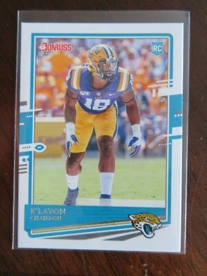 2020 Donruss Football Card K'Lavon Chaisson RC Jaguars Rookie Cards NFL - Image 1 of 2