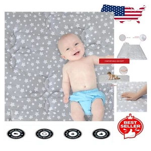 Reversible Non-Slip Baby Play Mat 71x59 Inches - Perfect for Crawling Fun - Picture 1 of 8