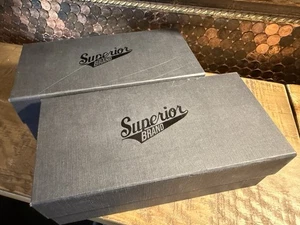 2 Superior Brick Boxes (no decks) Great storage Magnetic Closure - Picture 1 of 2