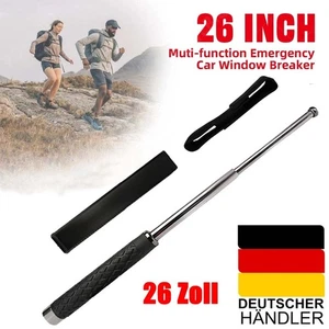 26'' Teleskopstange Einstellbar Teleskopstöcke Werkzeug zur Selbstverteidigung - Bild 1 von 16