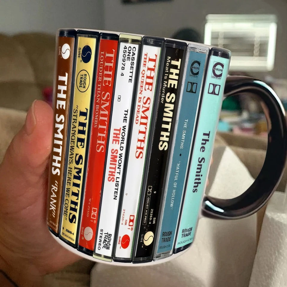 The Smiths Albums Cassette Retro Collection Accent Mug - Image 1 of 4
