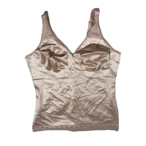 Ruby Ribbon 44 Pin-Up Cami Shapewear 3055 Beige Spitze N7 - Bild 1 von 4