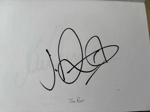 Autograph Book 45+ England Cricket + West Indies & Australia inc Root & Stokes. - Picture 1 of 22
