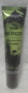 NUEVO Brillo de labios Maléfica DISNEY VILLAINS 0,47 OZ SELLADO baño y cuerpo funciona - Imagen 1 de 2