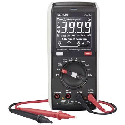 Voltcraft VC252 Hand-Multimeter CAT III 600V Anzeige Counts 4000 1734987 - Bild 1 von 3
