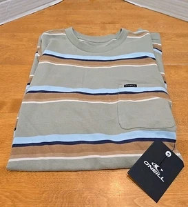 O'Neill Masher T-shirt Men's S 80's 90s Beach Surf Skate Y2K Logo NWT Cali OG - Picture 1 of 9