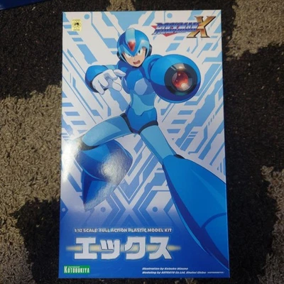 Kit Modelo Plástico KOTOBUKIYA Mega Man X Escala 1/12 Rock Limited Man A257 Foto 1 de 2