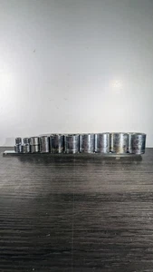 Armstrong 10-Piece SAE 1/2″ Drive Socket Set (3/8″–1-1/2″) – Some Rust - Picture 1 of 2