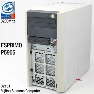 PC Computer FSC Fujitsu Siemens Esprimo P5905 D2151-A1 4 Pentium 4 3200MHZ - Picture 1 of 5