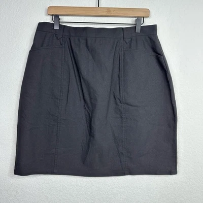 Falda The Territory Ahead Mujer 16 Negra Informal Exterior Minimalista Neutro Trabajo Foto 1 de 4