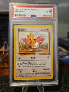 1999 POKEMON JUNGLE SPEAROW 62/64 PSA 6 EX-MT. NEW SLAB - Picture 1 of 1