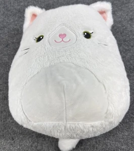 Peluche pancia sfocata gatto persiano bianco Kishmallows 12" KELSEY - HTF con etichetta - Foto 1 di 24