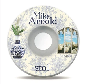 SML. WHEELS - MIKE ARNOLD PRO - STILL LIFE SERIES 54MM V CUT WHEELS 99A NEW - Picture 1 of 1
