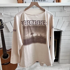 Yeezy Vultures Gosha Rubchinskiy × Kanye West Track List Long Sleeve Shirt Vol 1 - Picture 1 of 9