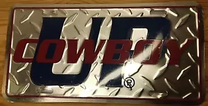Cowboy Up Roadeo License Plate Brand New - Picture 1 of 4