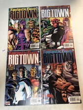 Fantastic Four Big Town (2001) #1 2 3 4 1-4 (VF/NM) Complete Set