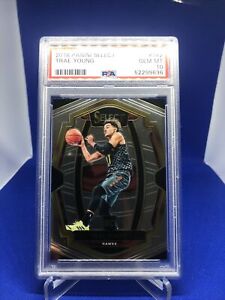 2018 Panini Select Premier #142 Trae Young RC PSA 10 Gem Mint Rookie Card
