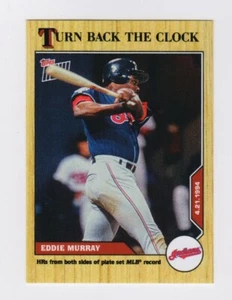 Carta Baseball 2020 Topps Now Turn Back The Clock Eddie Murray #22 (PR 344) - Foto 1 di 2