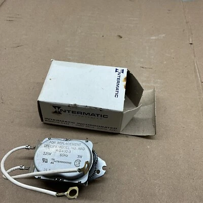 Intermatic Time Clock Timer Motor WG430-3 125V 60Hz Nos - Image 1 of 4