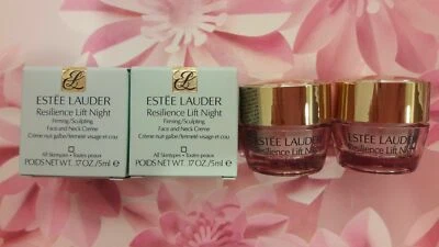 ESTEE LAUDER Resilience Multi-Effect Night Tri-Peptide Face & Neck Creme 5ml x 2 - Image 1 of 4