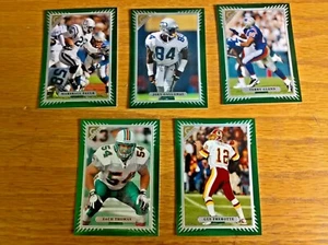 Topps Gallery Trade Cards: American Football NFL 1997 Green Border x5 - Bild 1 von 2