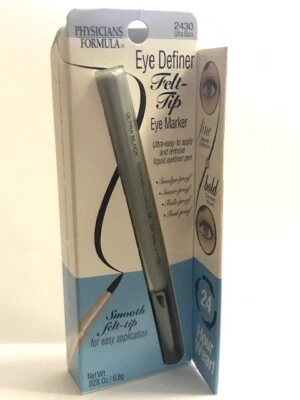 Physicians Formula Eye Definer Felt-Tip Eye Marker - 2430 Ultra Black - Image 1 of 3