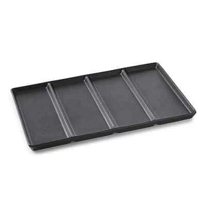 BETTY BOSSI Servierplatte Gourmet Porzellan Spülmaschinengeeignet Schwarz - Bild 1 von 7