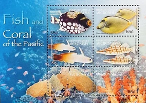 Micronesia 2004 - Fish and Coral of the Pacific - Sheetlet - MNH - Picture 1 of 1