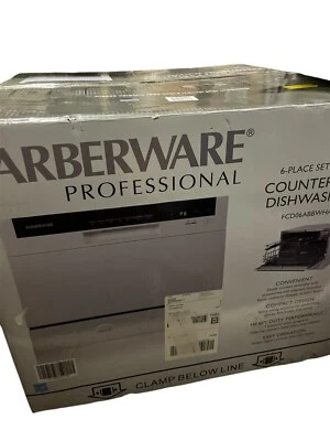Farberware Profesional Compacto Portátil Encimera Lavavajillas Blanco FCD06ABBWHA Foto 1 de 2