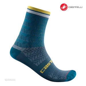Castelli AVANTI 12 Cycling Socks : STORM BLUE - One Pair - Picture 1 of 2