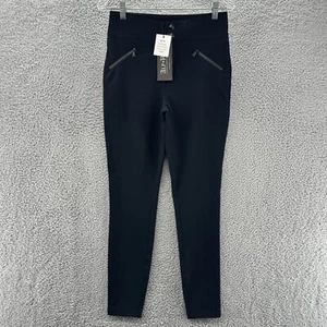 Alp n Rock Pants Womens Medium M Black Skinny Moto Goth Punk Geneva Techno Pants - Picture 1 of 16