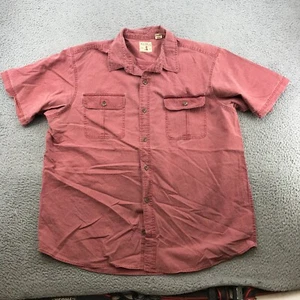 Red Head Shirt Adult 2XL Red Button Down Short Sleeve 61464 - Picture 1 of 10