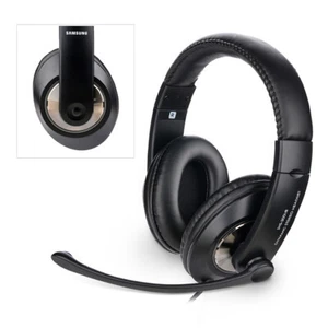 Original Samsung PC Computer Stereo Gaming Wired Headset Headphone with Mic - Picture 1 of 6