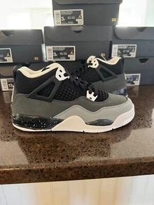 NEW Nike Air Jordan 4 Retro PS  'Fear' (2024)  FV4537-002 Size 1Y Kids Youth - Picture 1 of 5
