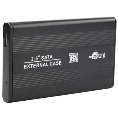 2.5 Sata to USB Hard Drive Caddy HDD Enclosure Case Laptop and PC Computer Cover - Image 1 of 4