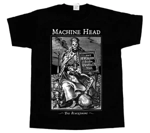 machine head the blackening NUEVA CAMISETA NEGRA MANGA CORTA LARGA 345XL - Imagen 1 de 3