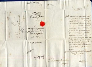 CAPRINO - 1847 (12 maggio) - Lettera prefilatelica indirizzata a Brescia - Picture 1 of 1