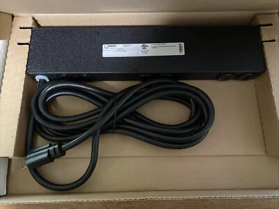 Geist BRN060-1523 6-output Rackmount 16 A, 125 VAC, Power Distribution Unit. - Image 1 of 4