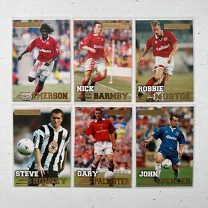 Merlin Premier Gold 1997 Player Group Lot x6 Barmby Mustoe Pallister Emerson - Picture 1 of 2