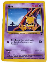 Pokémon TCG Abra Base Set 2 65/130 1999-2000 WOTC Uncommon Card