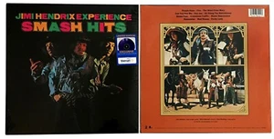 HENDRIX *NEW* "SMASH HITS" US WALMART ONLY PURPLE VINYL LP w/ 12"X12" LITHOGRAPH - Picture 1 of 1
