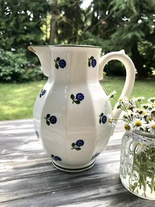 Antik Wächtersbach Jugendstil Keramik Kanne Krug Blümchen Dekor wunderschön! - Bild 1 von 12