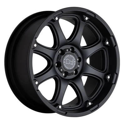 Black Rhino Glamis 20x9 5x5.5/5x139.7/5x150 12 Matte Black Wheels(4) 110.1 20" i Foto 1 de 3