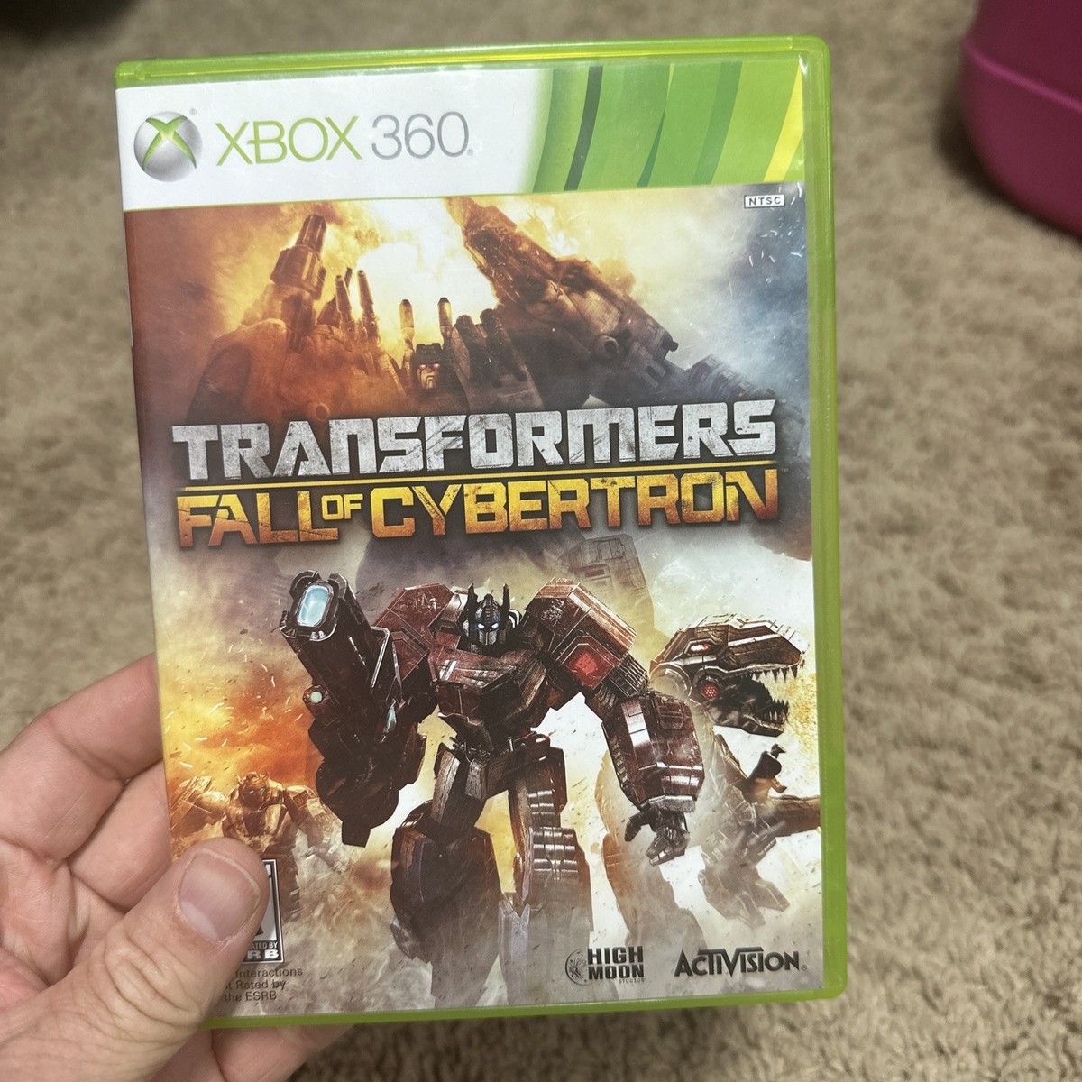 Transformers: Fall of Cybertron Microsoft Xbox 360 Video Transformers: Fall of Cybertron Microsoft Xbox 360 Video
