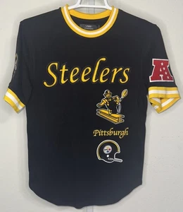 Pro Standard NFL Pittsburgh Steelers Retro Classic Herren gestreiftes T-Shirt schwarz Gr. SM - Bild 1 von 9