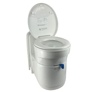 17L Camper Van Motorhome Portable Toilet Porta Potti Loo Access Service Door - Picture 1 of 17